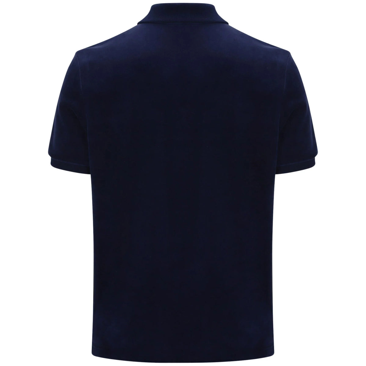 SERGIO TACCHINI CARDONA VELOUR POLO SHIRT NAVY BLUE M RRP £55 BNWT