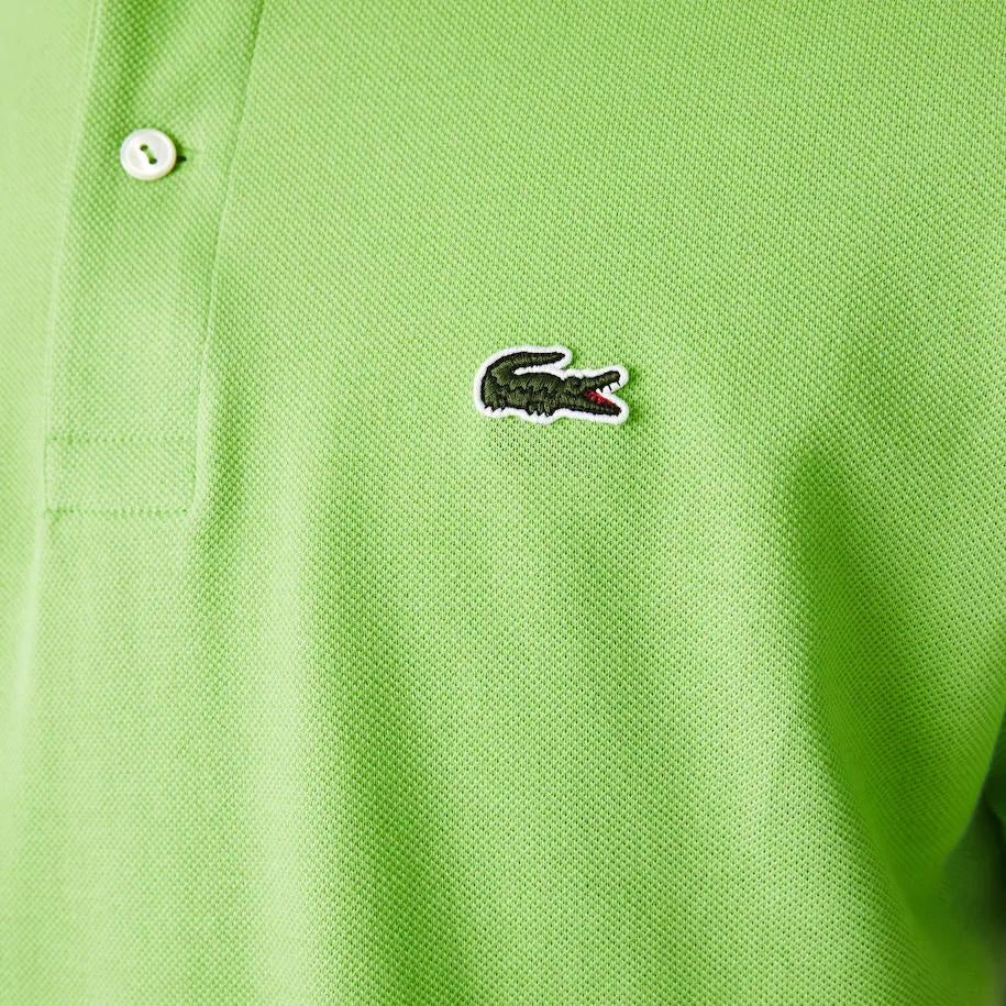 LACOSTE STRETCH FIT PETIT PIQUE COTTON POLO SHIRT BRASILIA GREEN 3XL RRP£105 NEW
