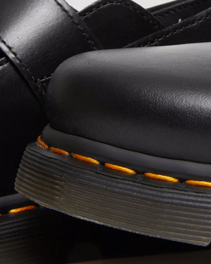 DR. MARTENS JORGE 2 BRANDO LEATHER SLINGBACK MULES BLACK UK 10 RRP £120 BNIB