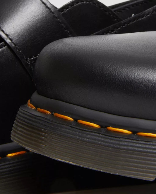 DR. MARTENS JORGE 2 BRANDO LEATHER SLINGBACK MULES BLACK UK 10 RRP £120 BNIB