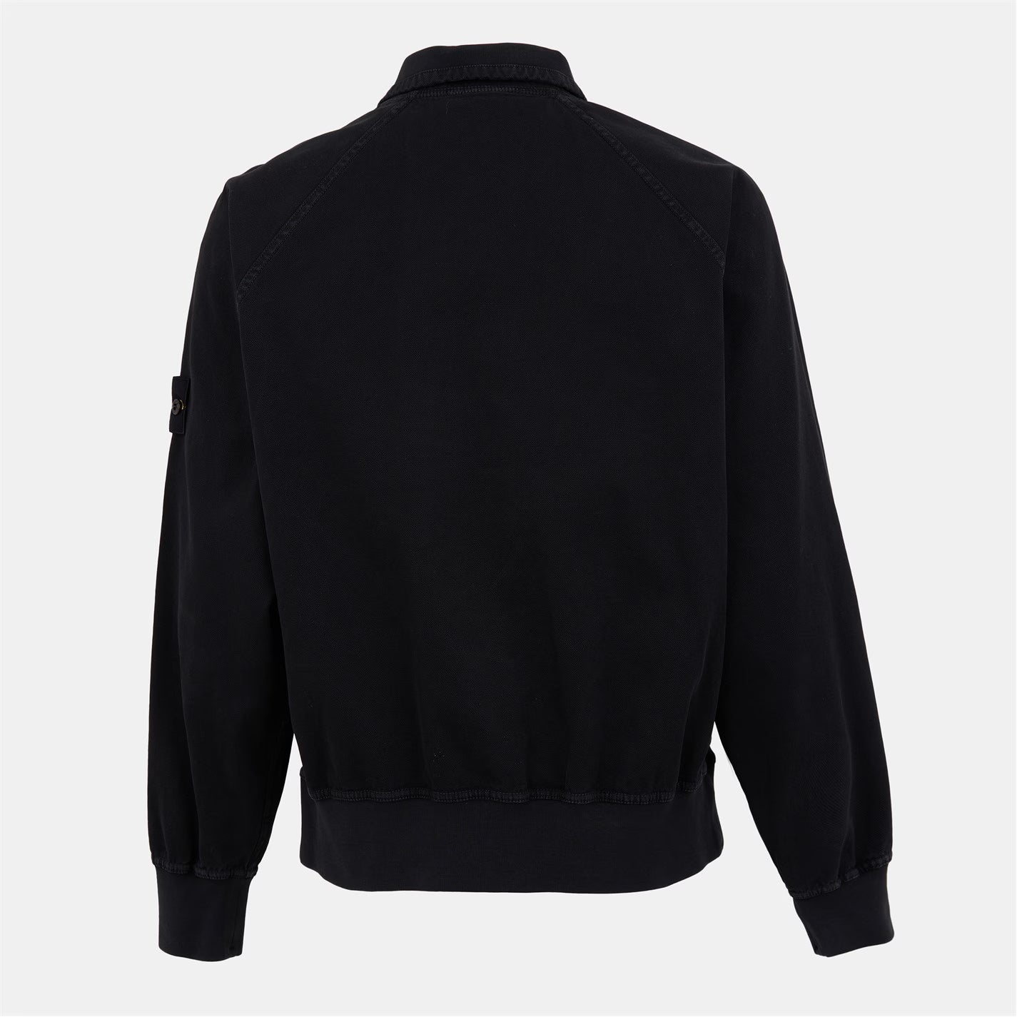 STONE ISLAND PANAMA OVERSIZED COTTON BOMBER TRACK JACKET BLACK XL RRP £615 BNWT