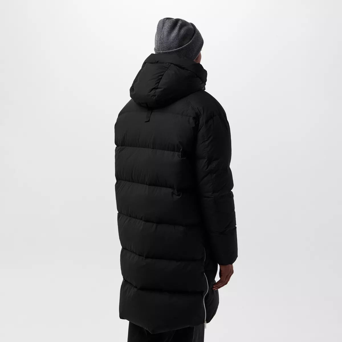 MOOSE KNUCKLES EVEREST LONG HOODED PUFFA JACKET COAT BLACK XL RRP £895 BNWT