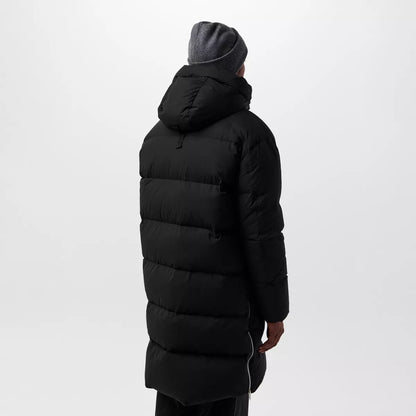 MOOSE KNUCKLES EVEREST LONG HOODED PUFFA JACKET COAT BLACK XL RRP £895 BNWT