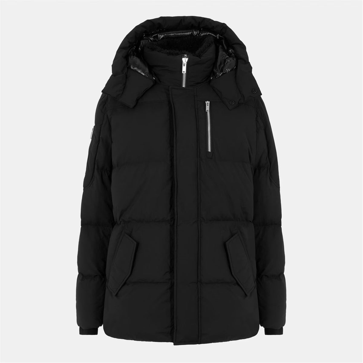 MOOSE KNUCKLES EVEREST 3Q HOODED PUFFA JACKET COAT BLACK 2XL RRP £795 BNWT