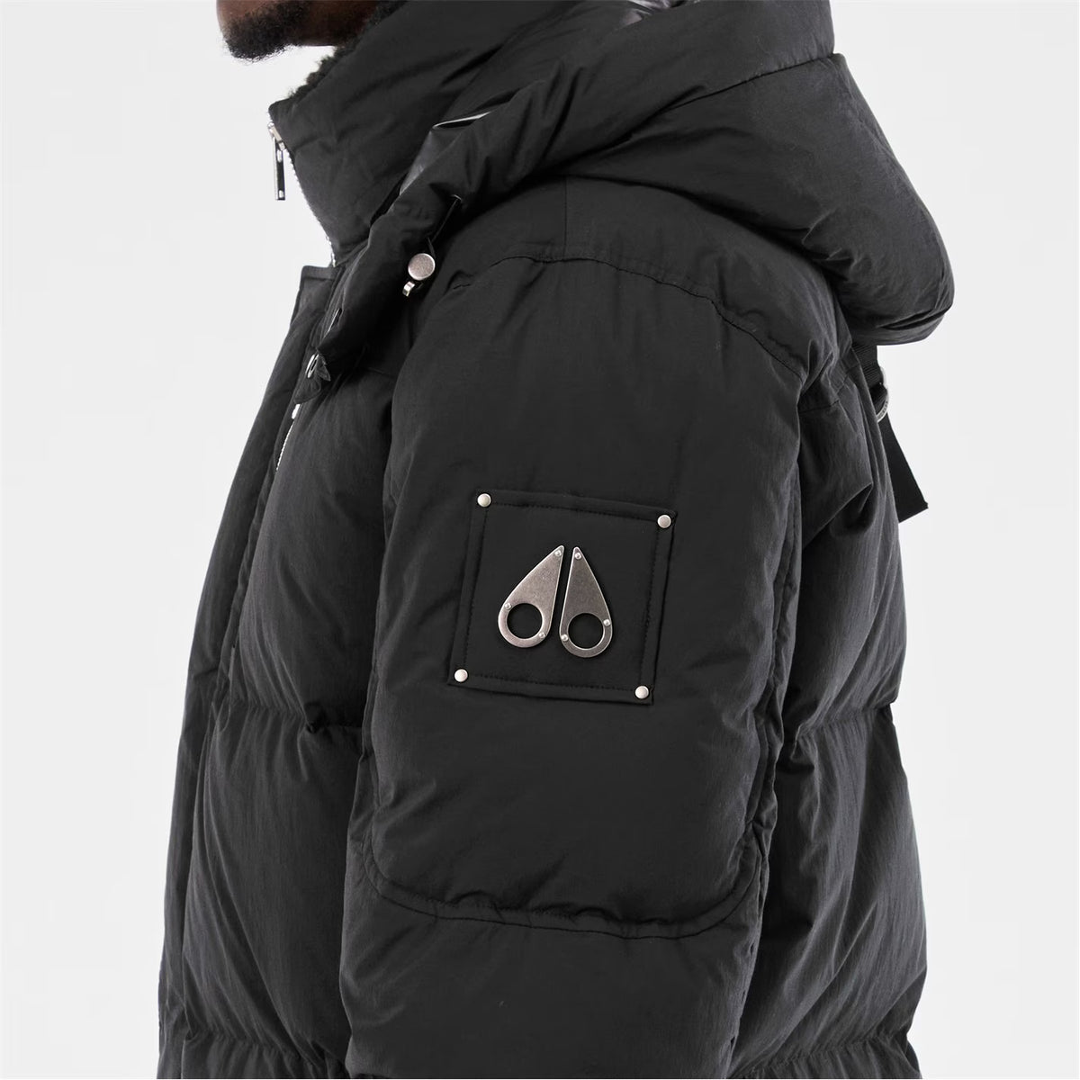 MOOSE KNUCKLES EVEREST 3Q HOODED PUFFA JACKET COAT BLACK 2XL RRP £795 BNWT