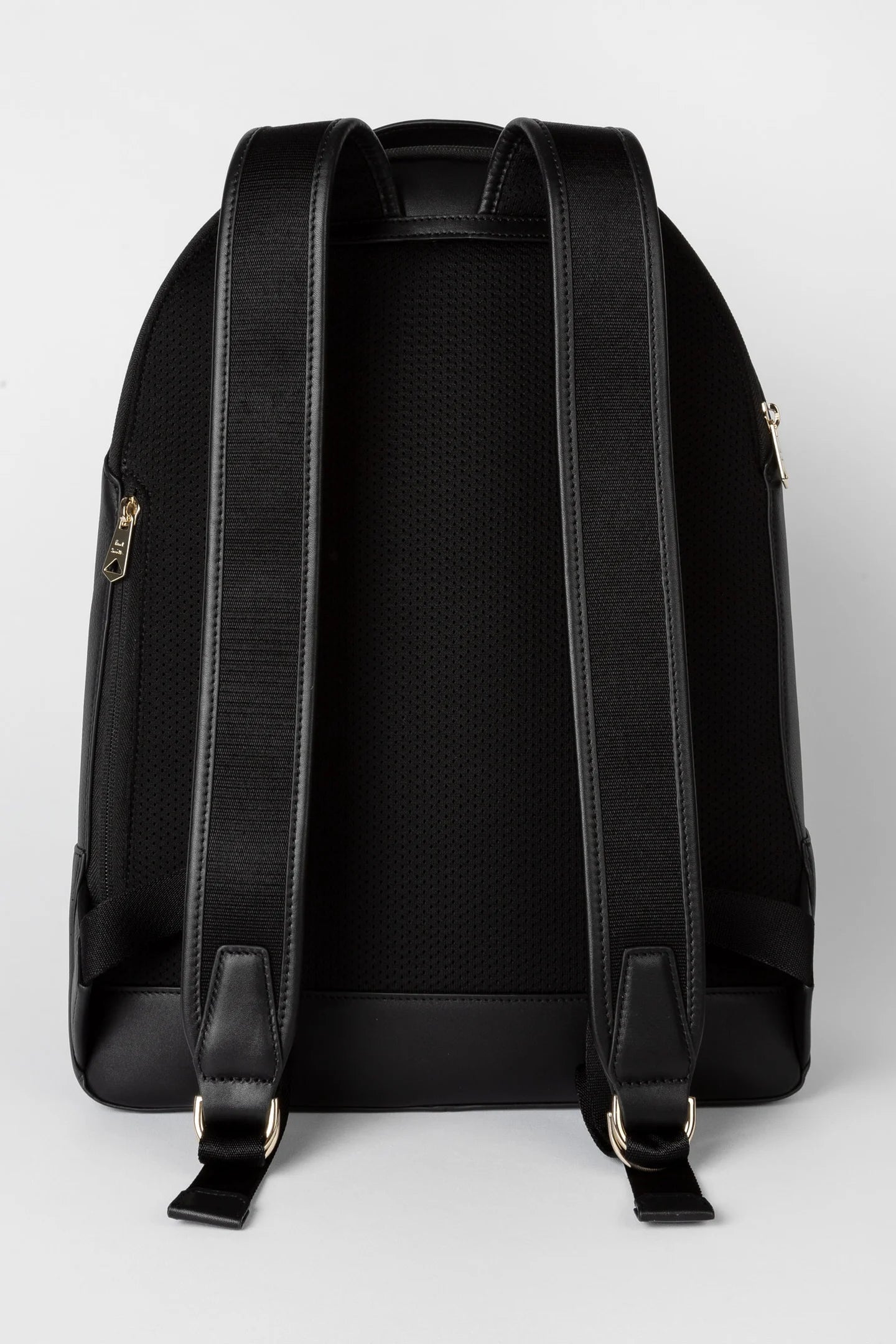PAUL SMITH MAINLINE CALF LEATHER SIGNATURE STRIPE BACKPACK BLACK RRP £650 BNWT