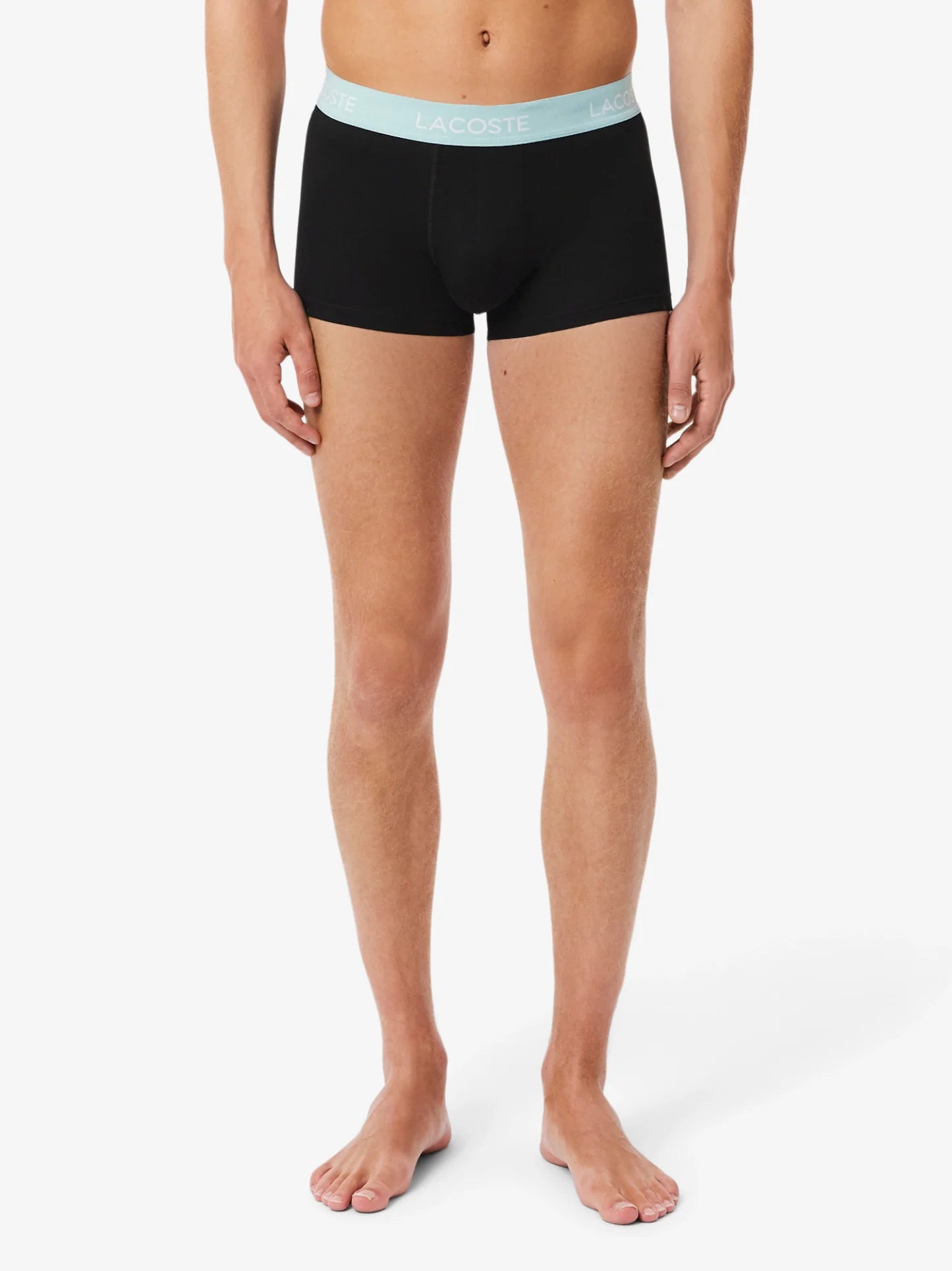 LACOSTE 5 PACK TRUNKS PANTS UNDERWEAR BLACK 2XL RRP £55 BNWT
