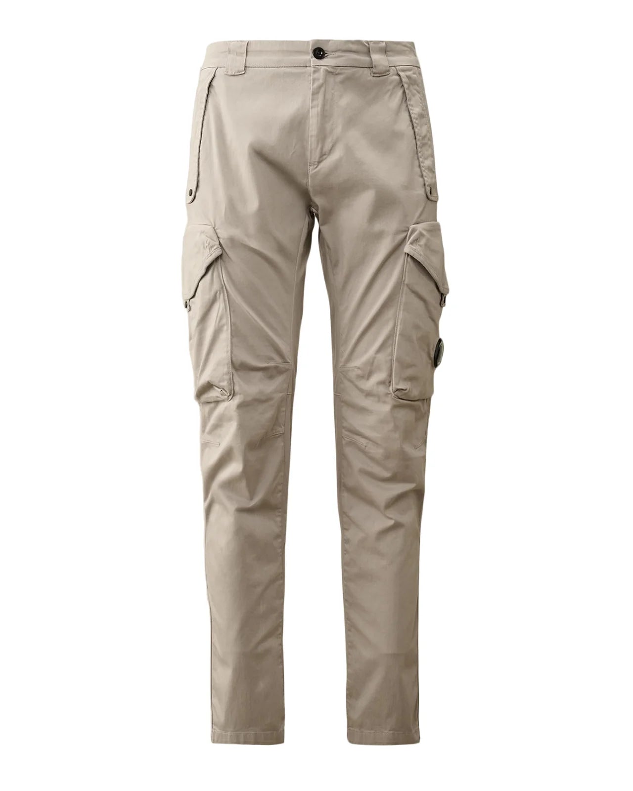 C.P. COMPANY 058A UTILITY STRETCH LENS CARGO PANTS DRIZZLE GREY 54 2XL RRP £270