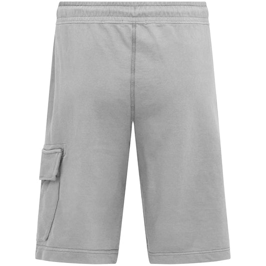 C.P. COMPANY MICRO LENS FLEECE COTTON JOGGER SWEAT SHORTS GREY MARL RRP £205 BNWT