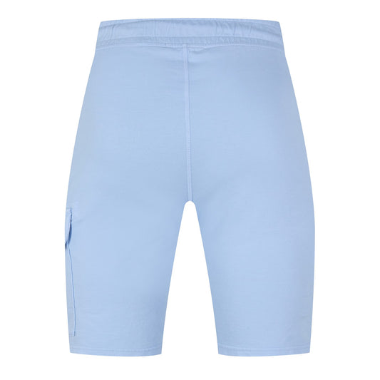 C.P. COMPANY MICRO LENS COTTON FLEECE SWEATSHORTS CERULEAN BLUE 2XL RRP £205 BNWT