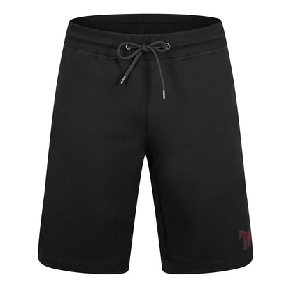 PAUL SMITH PS ZEBRA SHADOW LOGO COTTON FLEECE SWEATSHORTS BLACK XL RRP £100