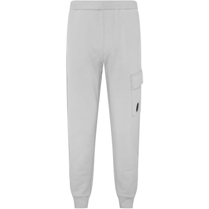 C.P. COMPANY LENS COTTON FLEECE JOGGERS TRACK PANTS GREY MARL 2XL RRP £210 BNWT