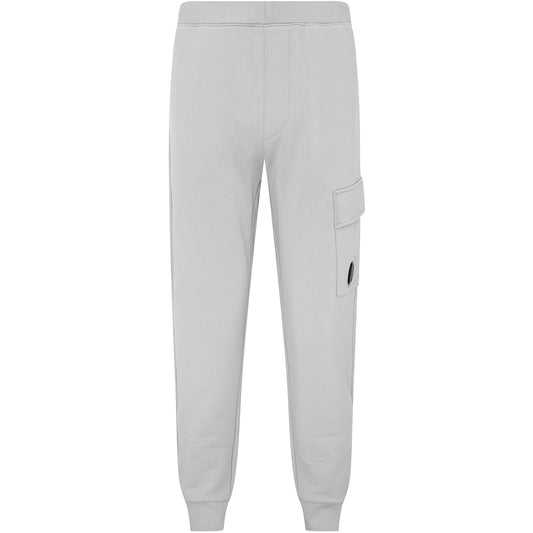 CP COMPANY LENS COTTON FLEECE JOGGERS TRACK PANTS GREY MARL 2XL RRP £210 BNWT
