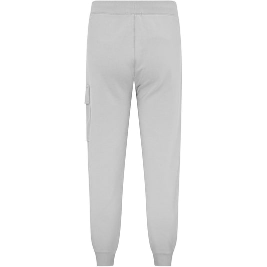 C.P. COMPANY LENS COTTON FLEECE JOGGERS TRACK PANTS GREY MARL 2XL RRP £210 BNWT