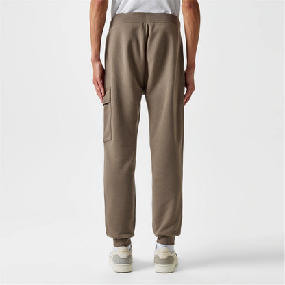 C.P. COMPANY LENS COTTON FLEECE JOGGERS TRACK PANTS WALNUT BROWN 2XL RRP £210 BNWT
