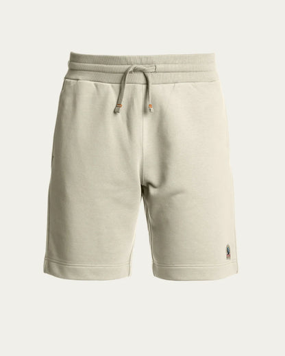 PARAJUMPERS CAIRO COTTON FLEECE SWEATSHORTS BONE BEIGE MEDIUM RRP £140 BNWT