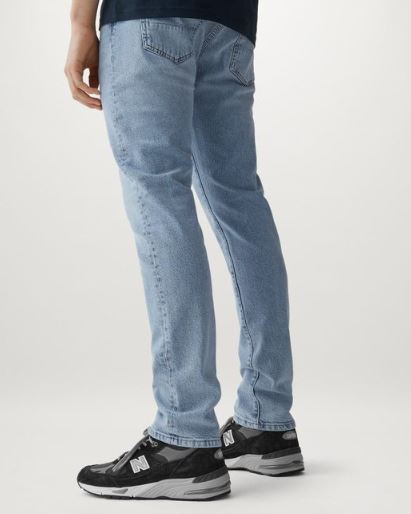 BELSTAFF LONGTON SLIM FIT JEANS LIGHT STONE WASH BLUE 32W 34L (32 LONG) RRP £130