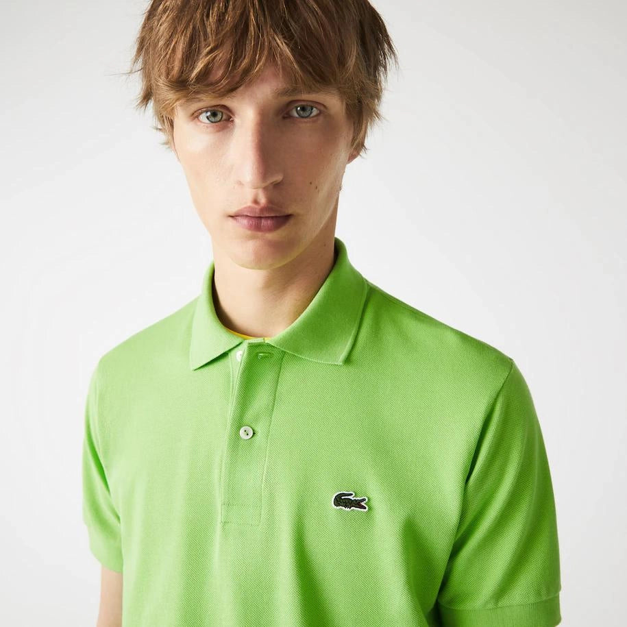 LACOSTE STRETCH FIT PETIT PIQUE COTTON POLO SHIRT BRASILIA GREEN 3XL RRP£105 NEW