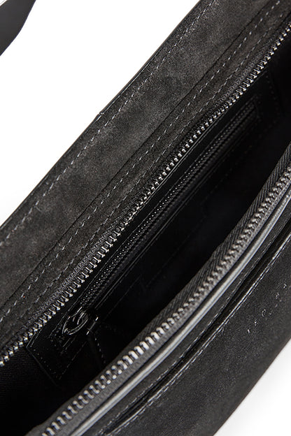 TED BAKER JACOOB BLACK SUEDE LEATHER CROSSBODY BAG OR WAIST BAG RRP £165 BNWT