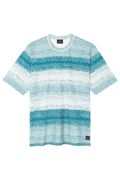 PAUL SMITH PS SUN STITCH ORGANIC COTTON T-SHIRT BLUE 2XL RRP £99 BNWT