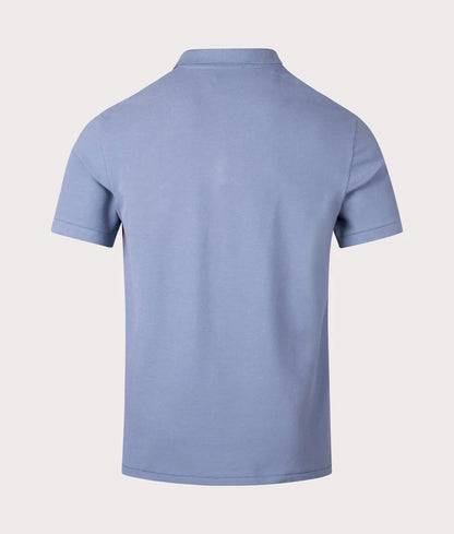 PAUL SMITH PS ZEBRA PIQUE COTTON POLO SHIRT GREYISH BLUE (43G) 2XL RRP £90 BNWT