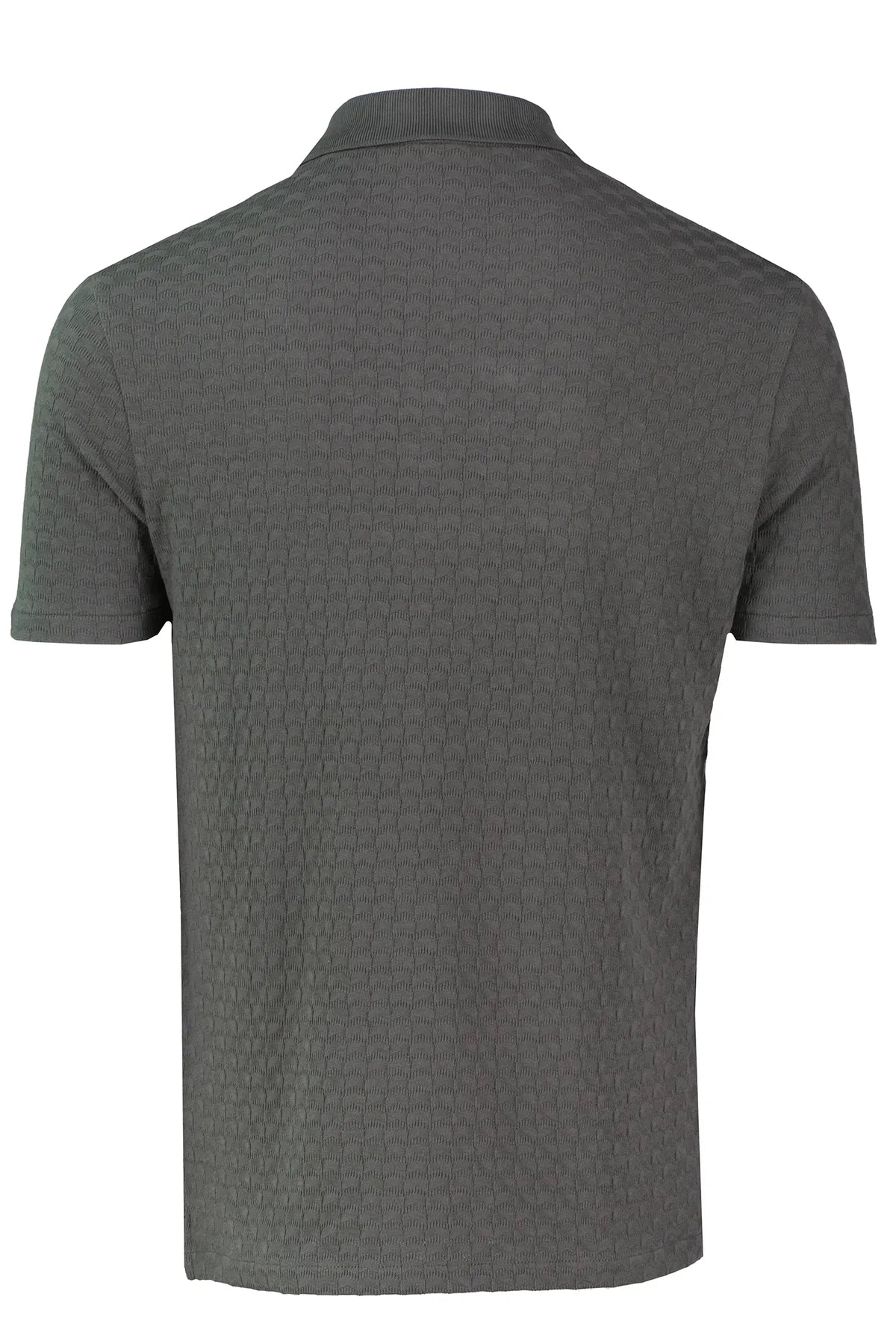 PAUL SMITH PS HALF ZIP TEXTURED ORGANIC COTTON POLO SHIRT GREY XL RRP £115 BNWT
