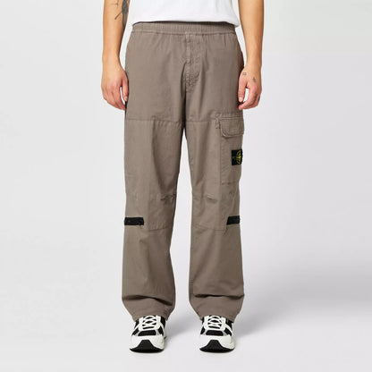STONE ISLAND RIPSTOP CARGO TROUSERS TORTORA BEIGE 4XL RRP £400 BNWT