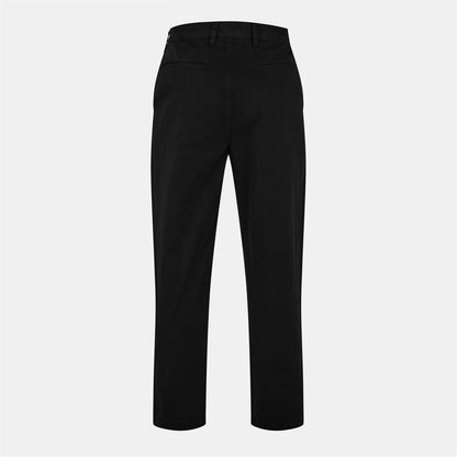 BELSTAFF RALLY COTTON CHINO TROUSERS BLACK RRP £150 BNWT