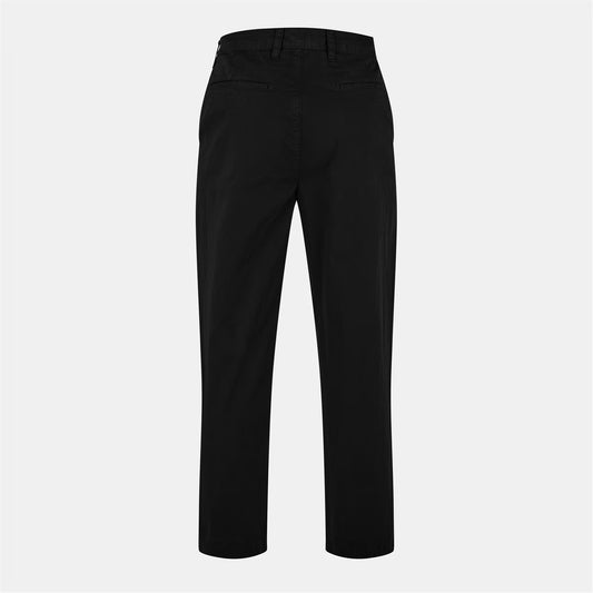 BELSTAFF RALLY COTTON CHINO TROUSERS BLACK RRP £150 BNWT