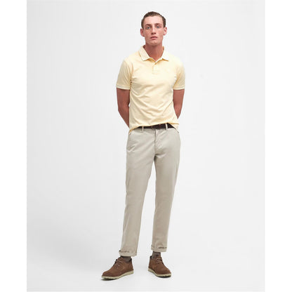 BARBOUR TERRA DYE COTTON POLO SHIRT YELLOW XL RRP £69.95 BNWT