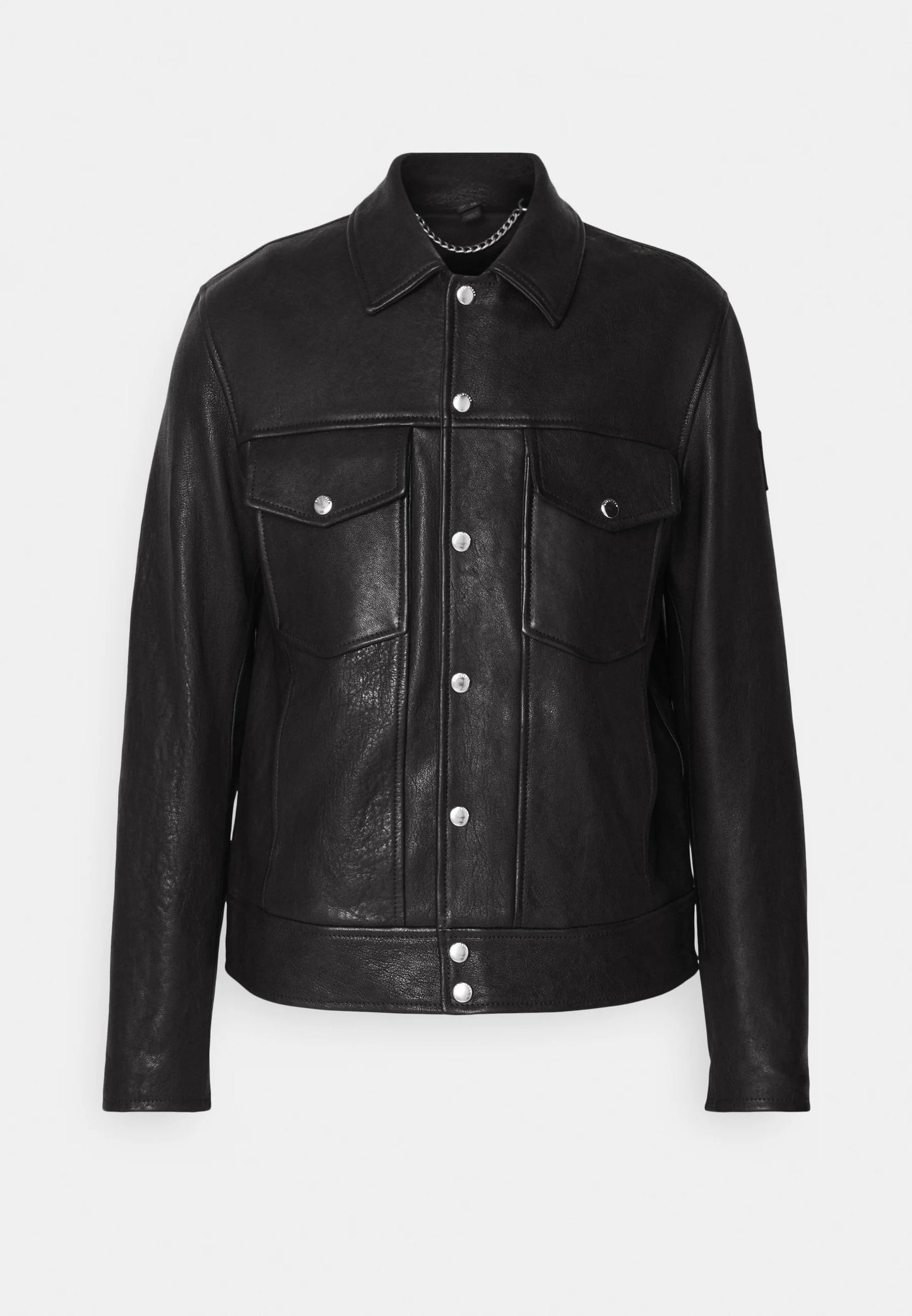BELSTAFF PISTON TUMBLED LANDER LEATHER JACKET BLACK UK44 XL/2XL RRP £1350 BNWT