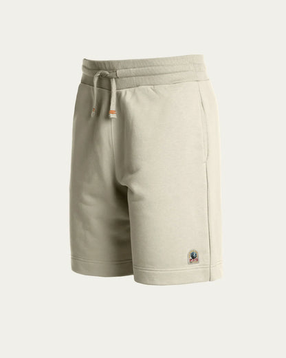 PARAJUMPERS CAIRO COTTON FLEECE SWEATSHORTS BONE BEIGE MEDIUM RRP £140 BNWT