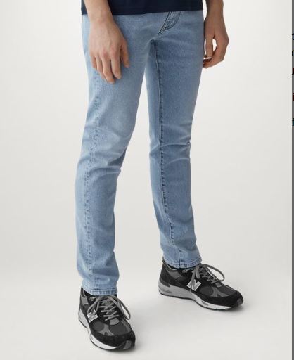 BELSTAFF LONGTON SLIM FIT JEANS LIGHT STONE WASH BLUE 32W 34L (32 LONG) RRP £130