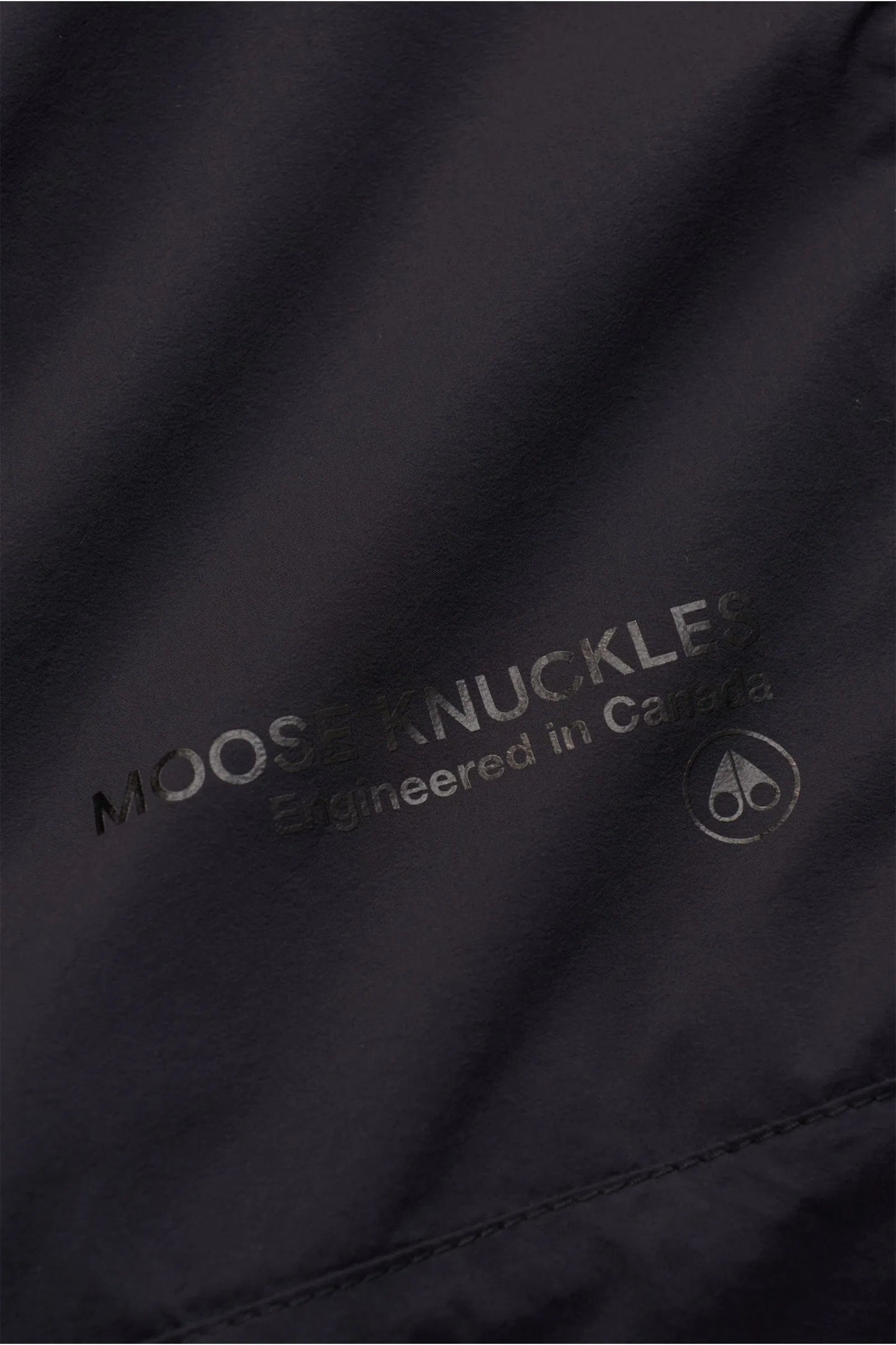 MOOSE KNUCKLES ASH LIGHTWEIGHT PADDED SHIRT JACKET BLACK LARGE RRP £395 BNWT