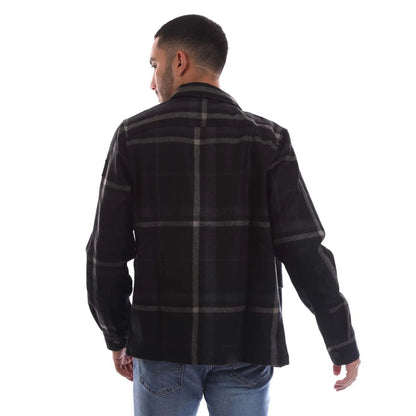 BELSTAFF FORGE PADDED WOOL BLEND JACKET BLACK & CHARCOAL UK54 2XL RRP £350 BNWT