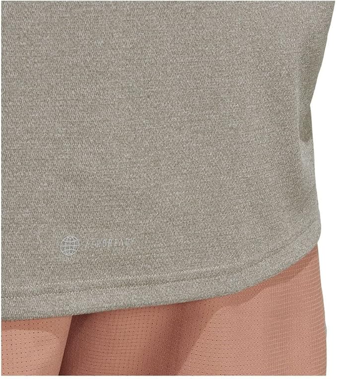 ADIDAS OWN THE RUN T-SHIRT HEATHER GREY 2XL RRP £45 BNWT