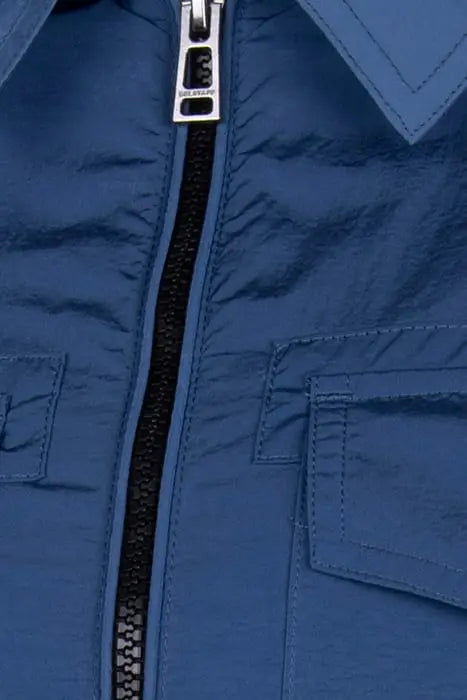 BELSTAFF COMMAND SHIMMER SHELL OVERSHIRT JACKET FORWARD BLUE RRP £225 BNWT