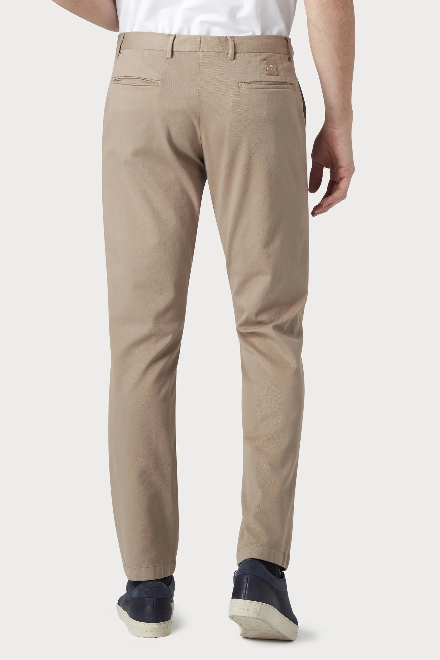PAUL SMITH PS BADGE MID FIT CHINO TROUSERS TAN BROWN 38 LONG RRP £150 BNWT