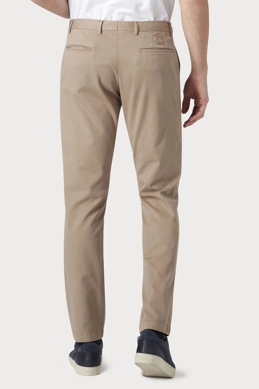 PAUL SMITH PS BADGE MID FIT CHINO TROUSERS TAN BROWN 38 LONG RRP £150 BNWT
