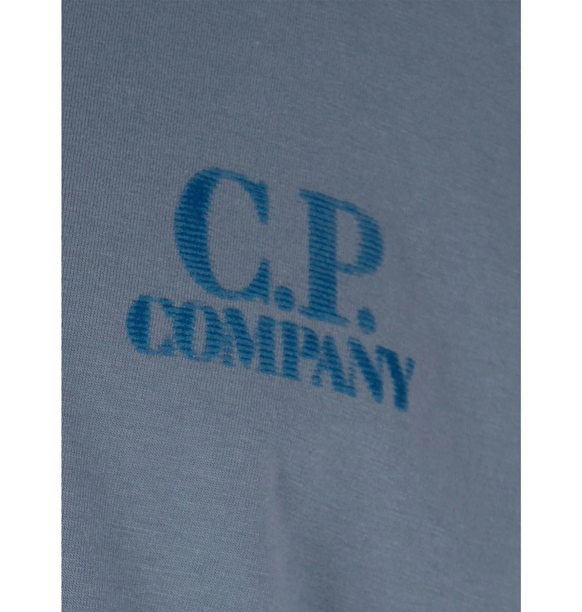 CP COMPANY 30/1 JERSEY COMFORT LOGO COTTON T-SHIRT SILVER BLUE 3XL RRP £130 BNWT