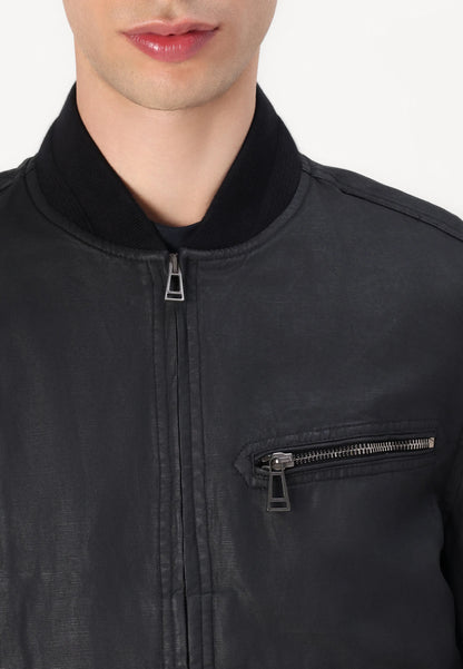 BELSTAFF VANTAGE UNIFORM COATED COTTON BOMBER JACKET BLACK UK56 3XL RRP £450 NEW