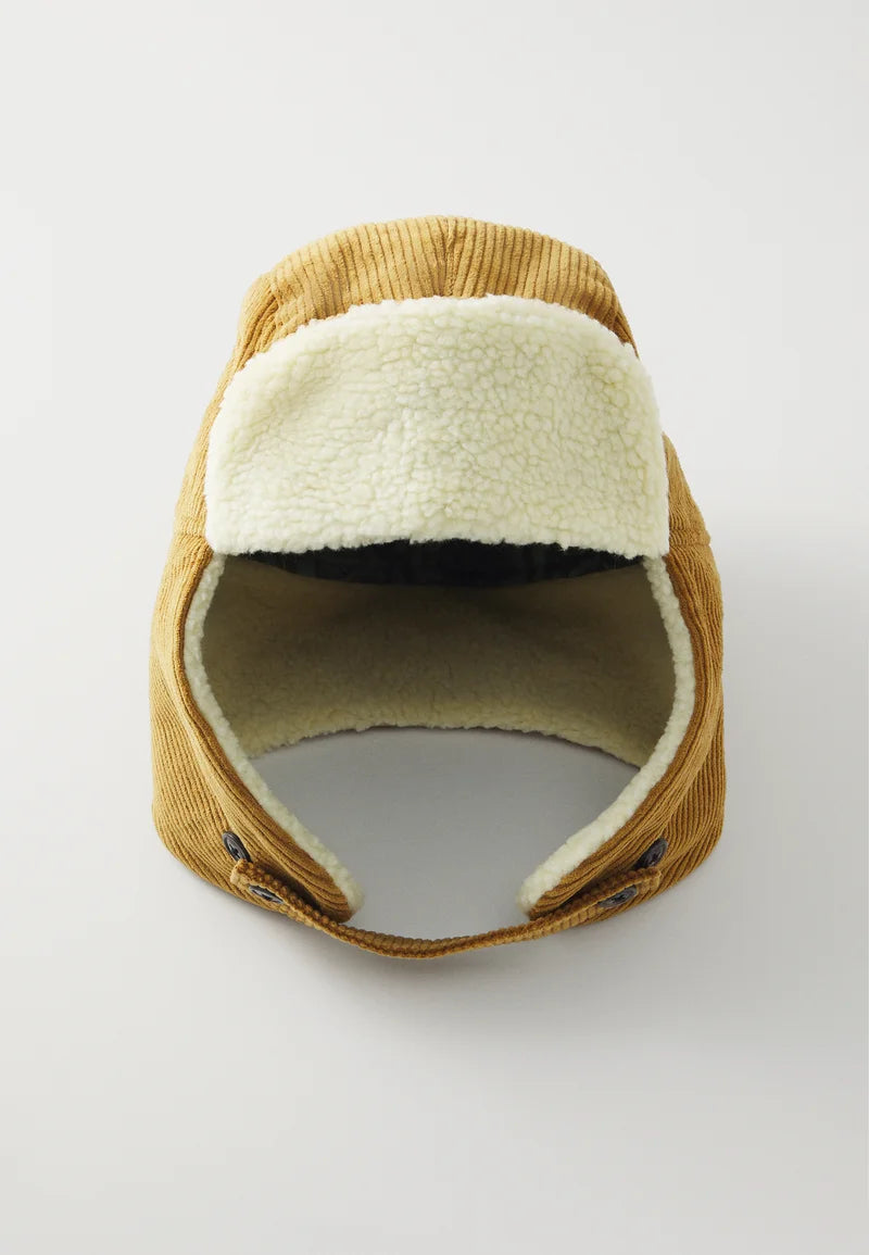 PAUL SMITH PS TRAPPER HAT BROWN/CREAM RRP £100 BNWT