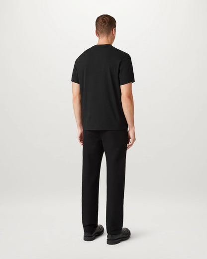 BELSTAFF ALLOY STRETCHY COTTON T-SHIRT BLACK RRP £80 BNWT