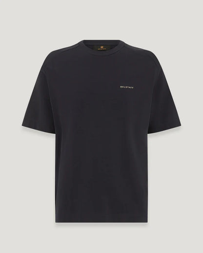 BELSTAFF ALLOY STRETCHY COTTON T-SHIRT DARK INK NAVY RRP £80 BNWT