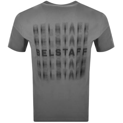 BELSTAFF SHADOW COTTON T-SHIRT TORNADO GREY RRP £70 BNWT