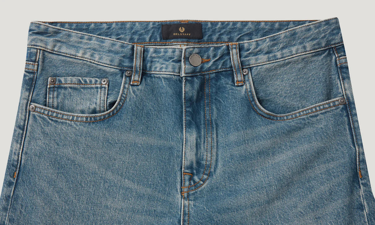 BELSTAFF B81 JEANS OIL WASH INDIGO 36W 32L (36Reg) RRP £150