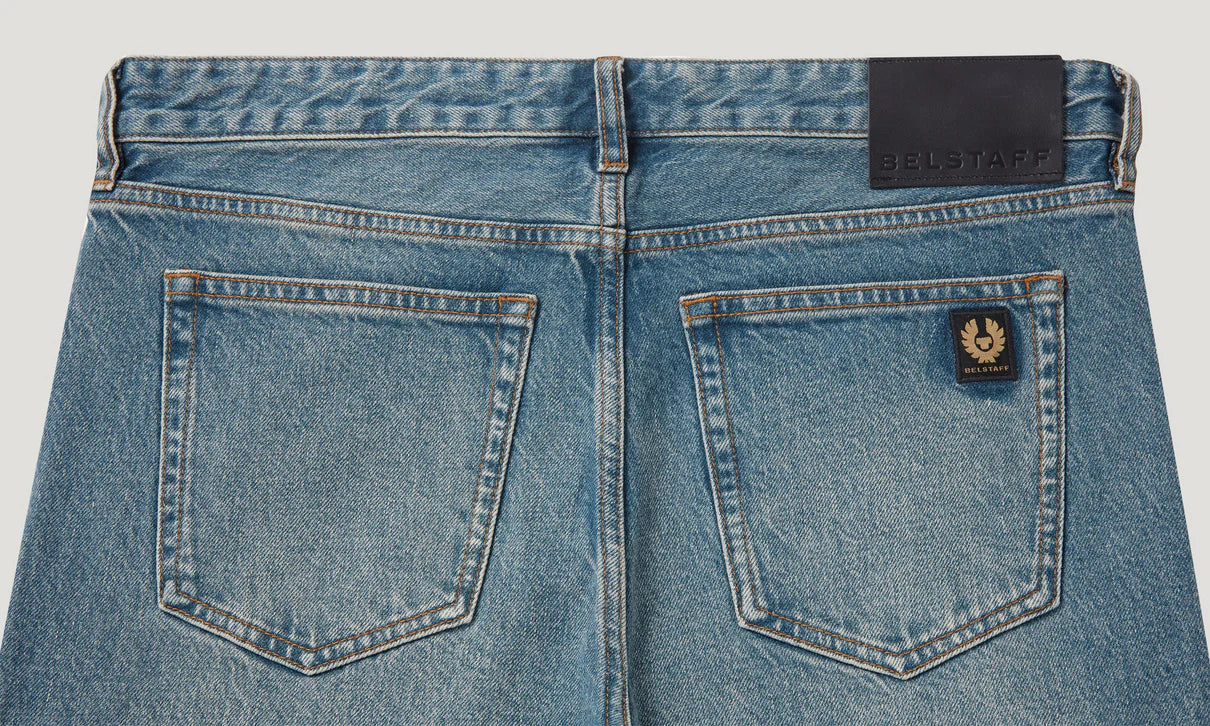 BELSTAFF B81 JEANS OIL WASH INDIGO 36W 32L (36Reg) RRP £150