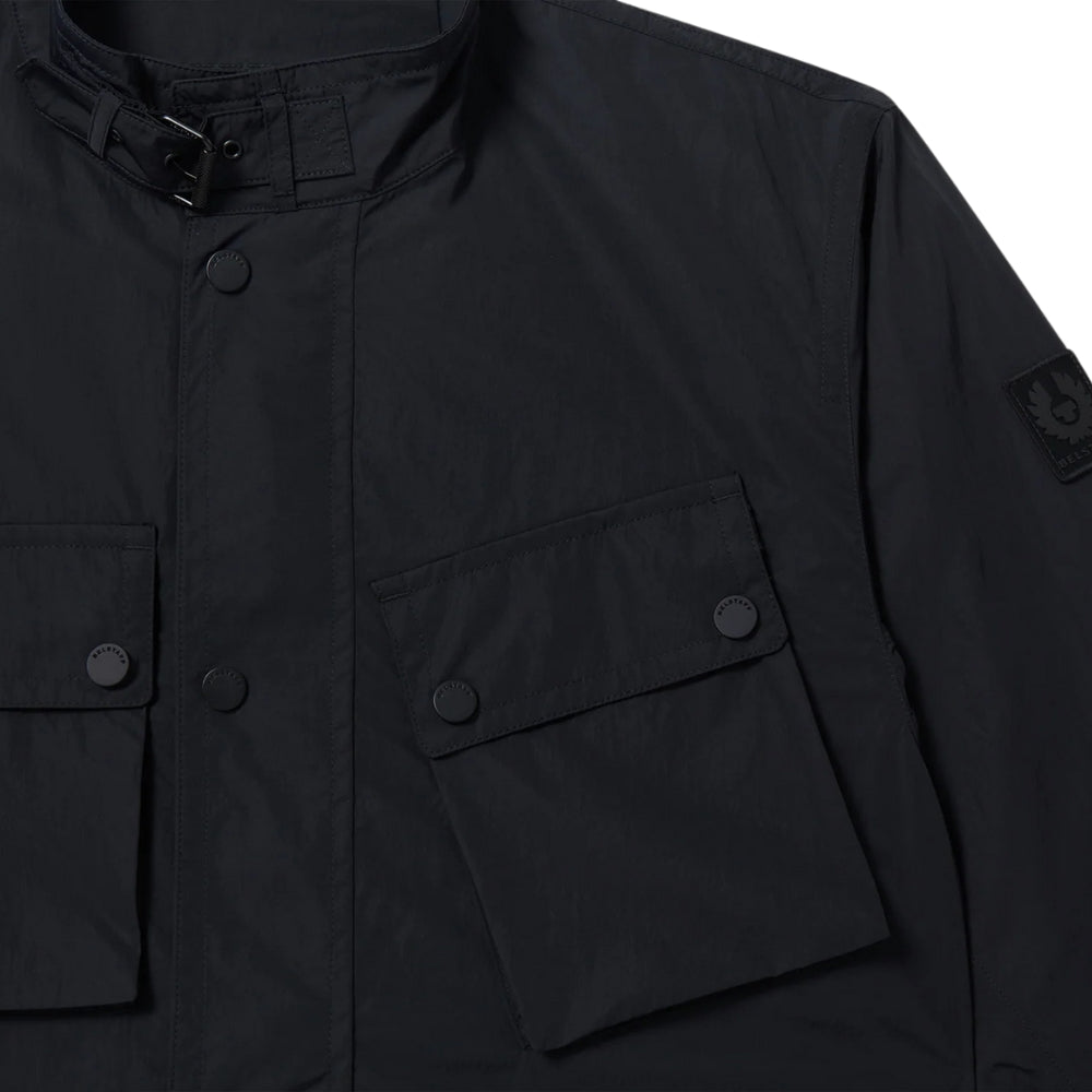 BELSTAFF SERVICE ALPHA NYLON FIELDMASTER JACKET BLACK 2XL RRP £350 BNWT