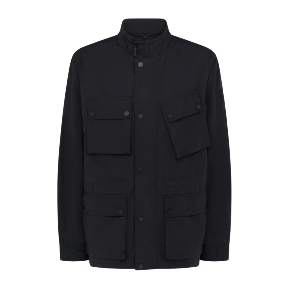 BELSTAFF SERVICE ALPHA NYLON FIELDMASTER JACKET BLACK 2XL RRP £350 BNWT