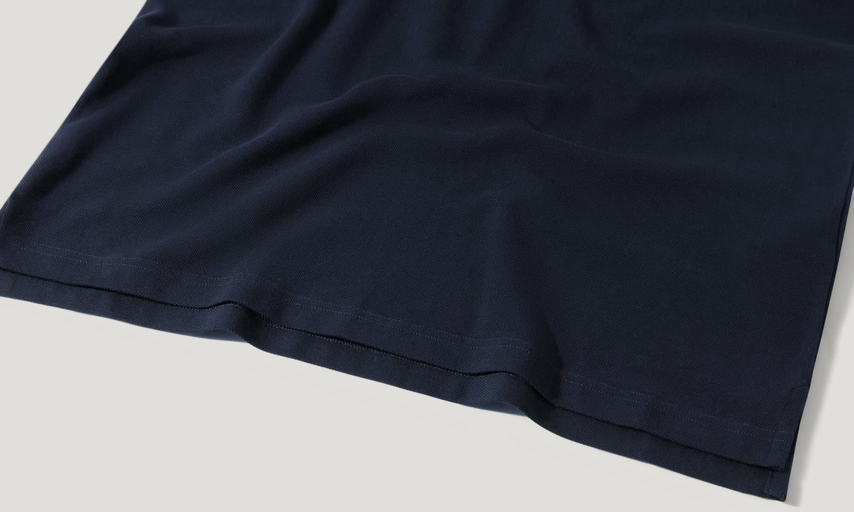 BELSTAFF PHOENIX PATCH PIQUE COTTON POLO SHIRT IN DARK INK NAVY RRP £95 BNWT